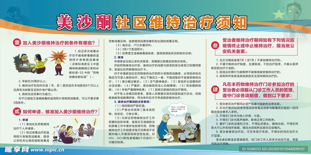 社区维持治疗须知