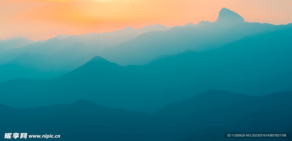 水墨山水背景