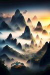 山峰  
