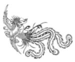 凤凰圆点画