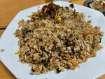 腌菜酱油鸡蛋炒饭
