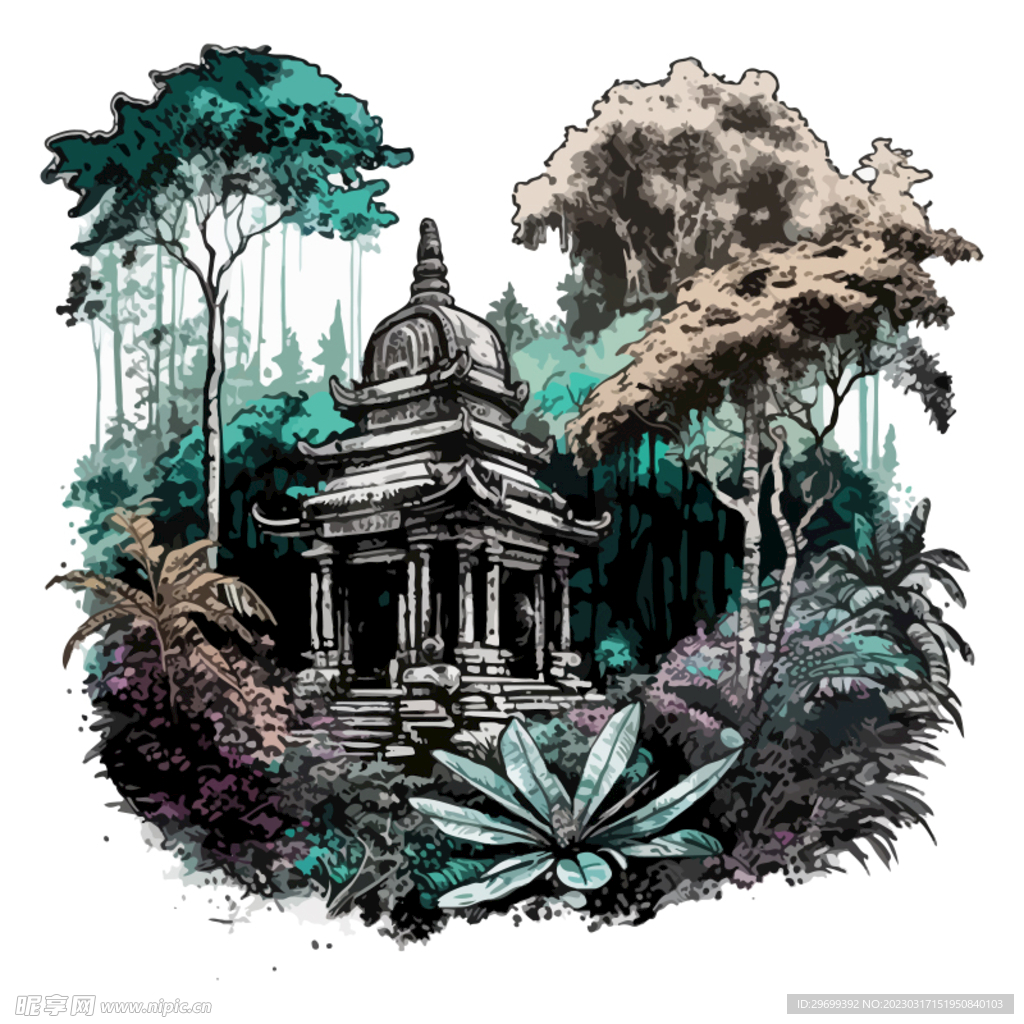 水彩画