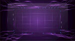 紫色科技风背景