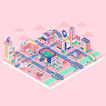 城市 