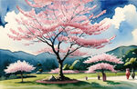 樱花背景