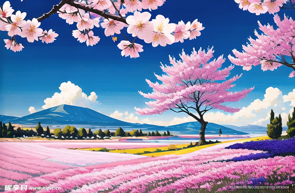 樱花背景
