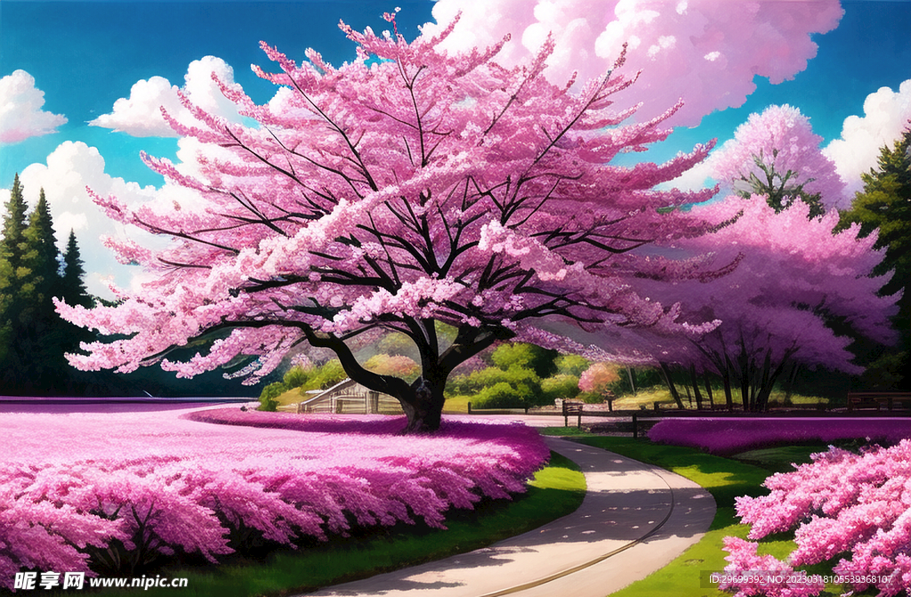 樱花背景