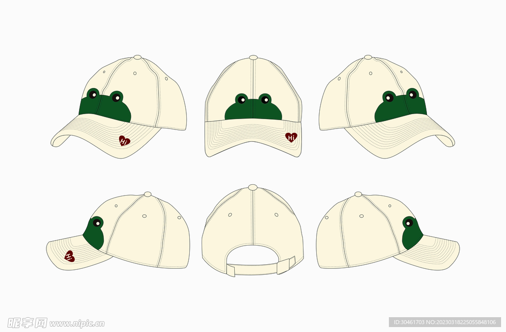 青蛙帽子