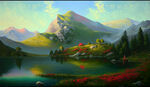 风景油画