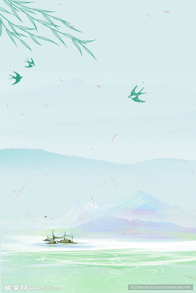 国潮中国风古风背景