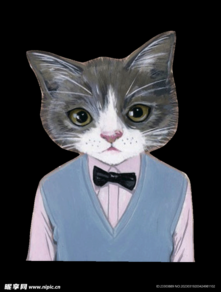 卡通猫咪
