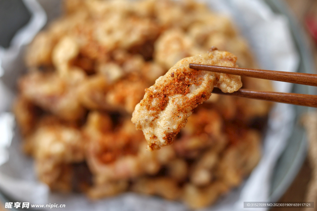 香炸小酥肉特写