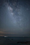 星空下的大海