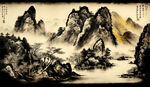 山水国画