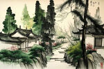 山水园林