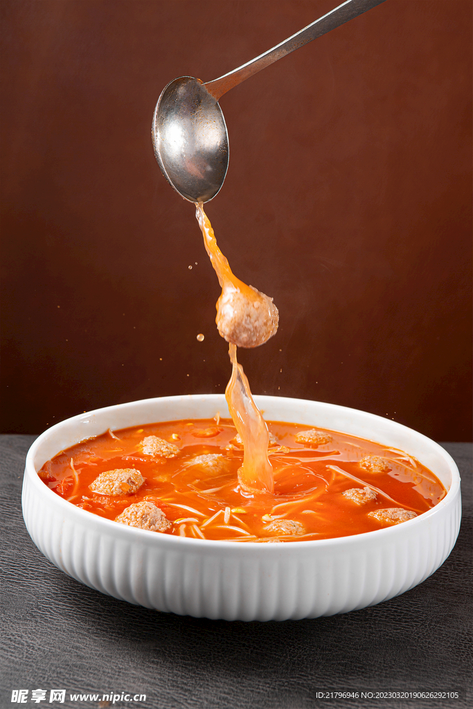 番茄圆子汤