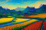 风景插画