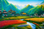 风景插画