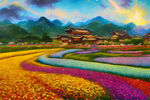 风景插画