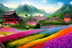 风景插画