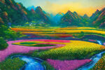 风景插画