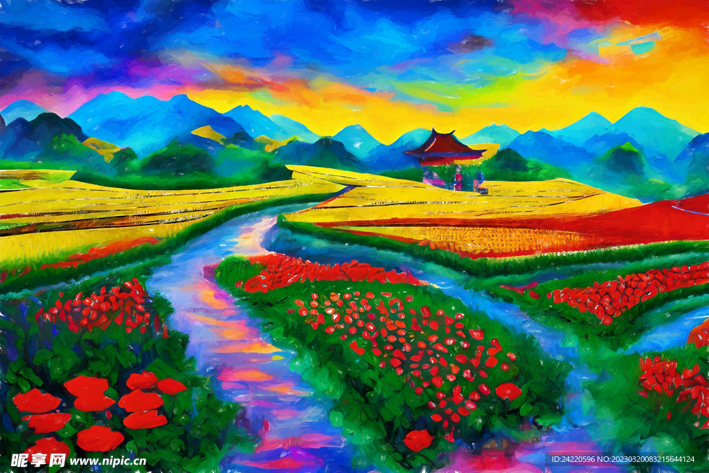 风景插画