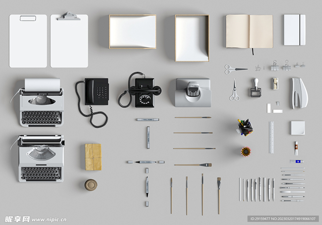 办公用品样机 