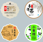 茶叶不干胶