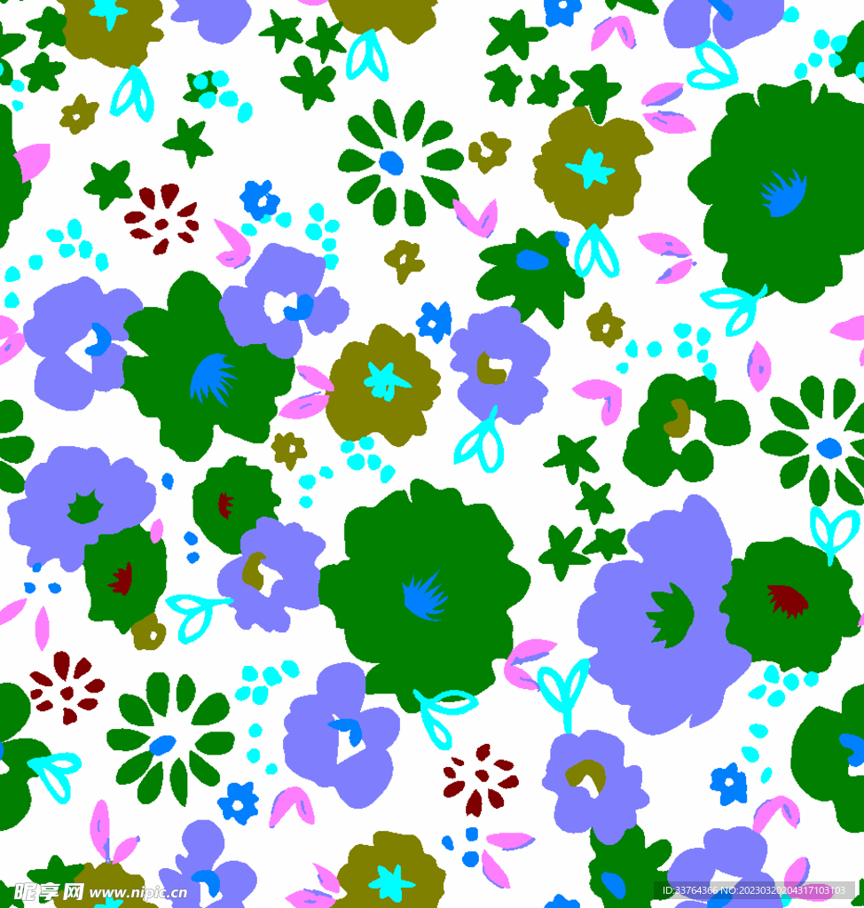 碎花