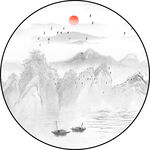 水墨山水
