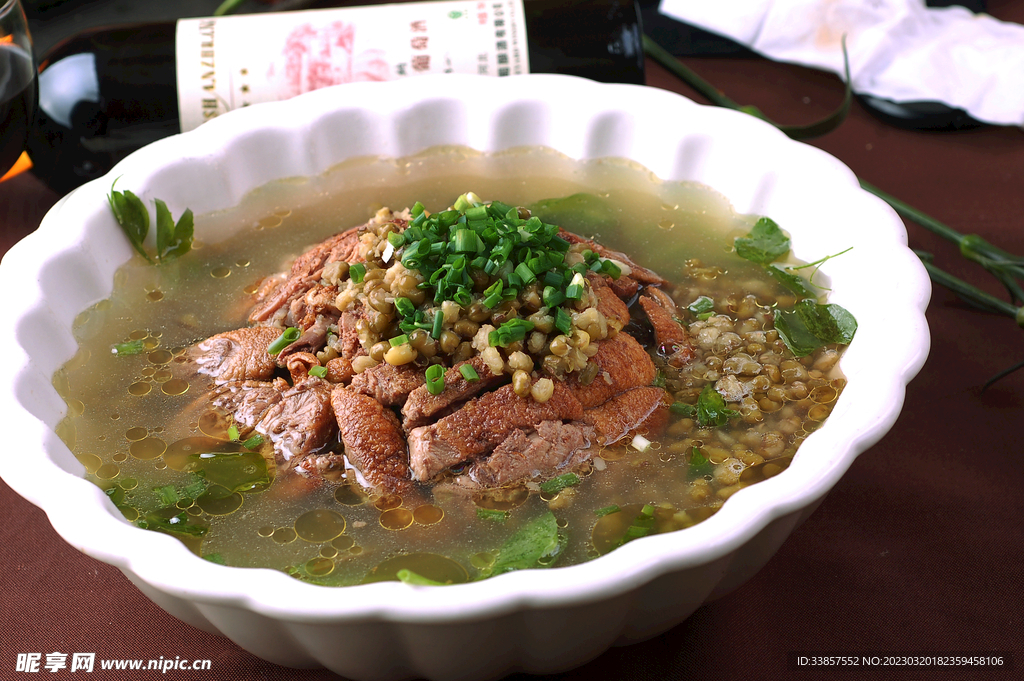 蒸--豆沙海带老鸭汤