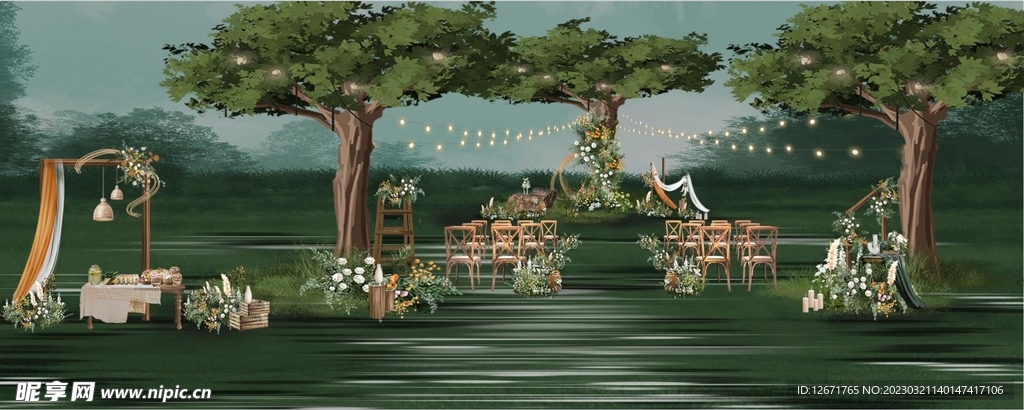 森系婚礼