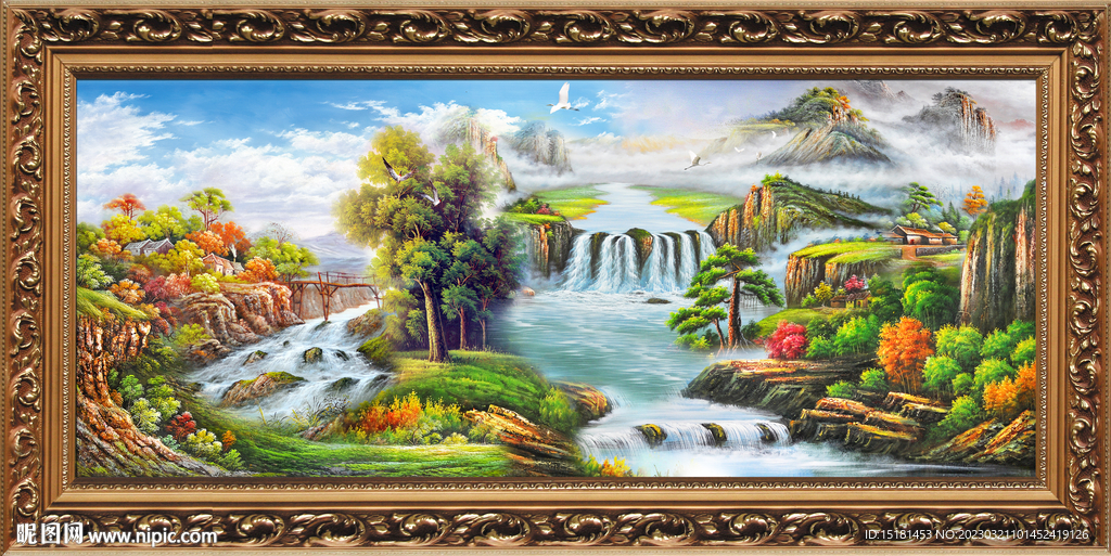 风景油画