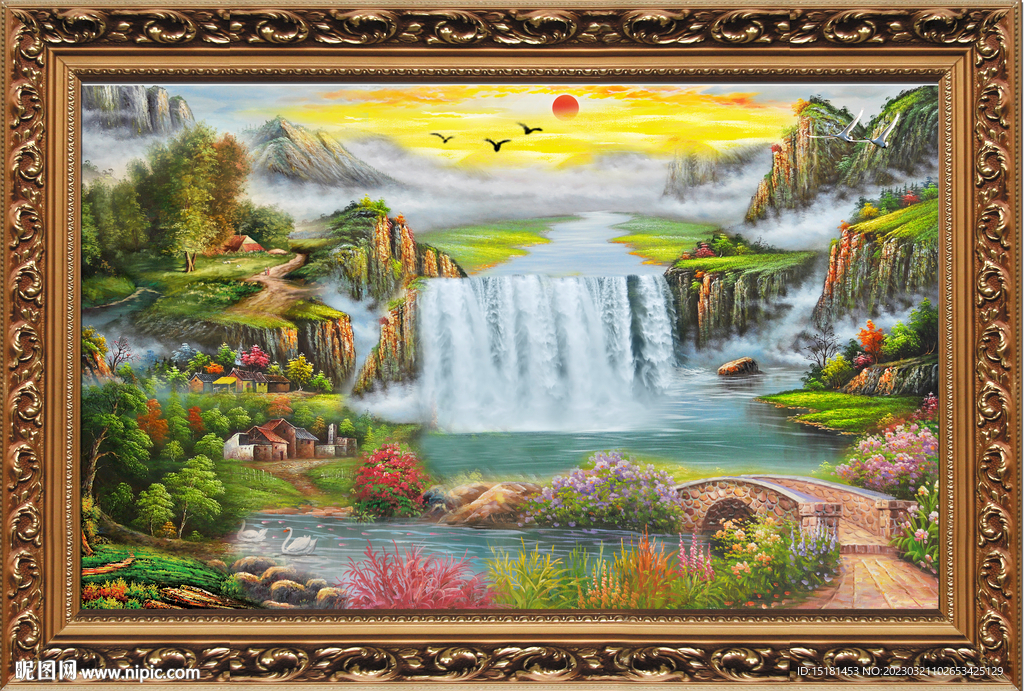风景油画