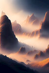 山峰  