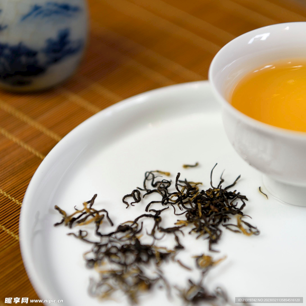 红茶摄影图