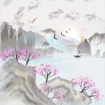 山水画 