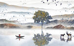 山水画 