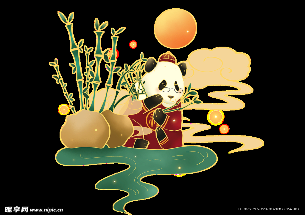 国风熊猫