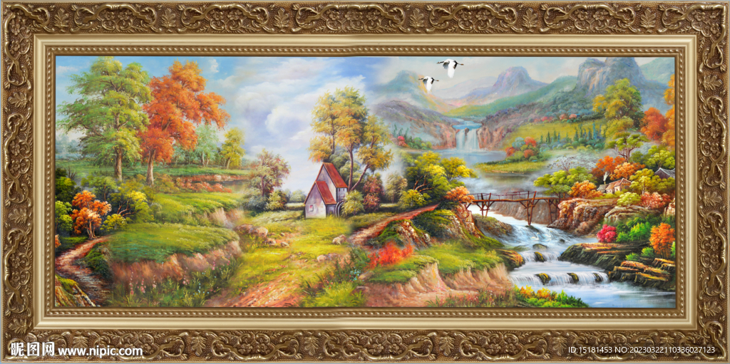 风景油画