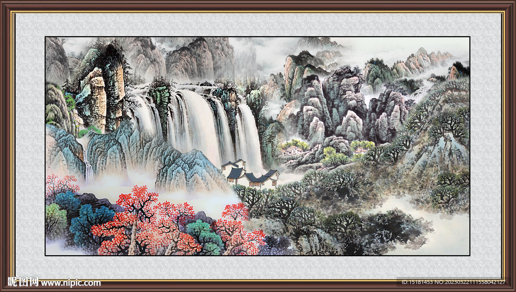 山水画 