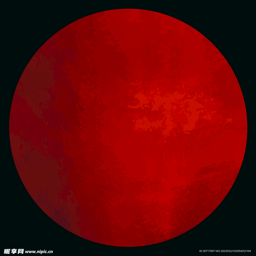 红色圆形素材底纹