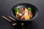 照烧鸡肉饭摄影图