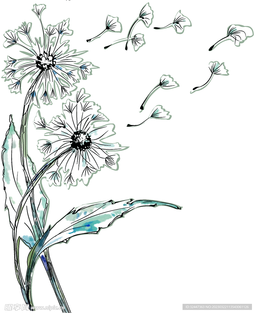 花