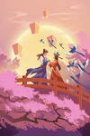 七夕节插画
