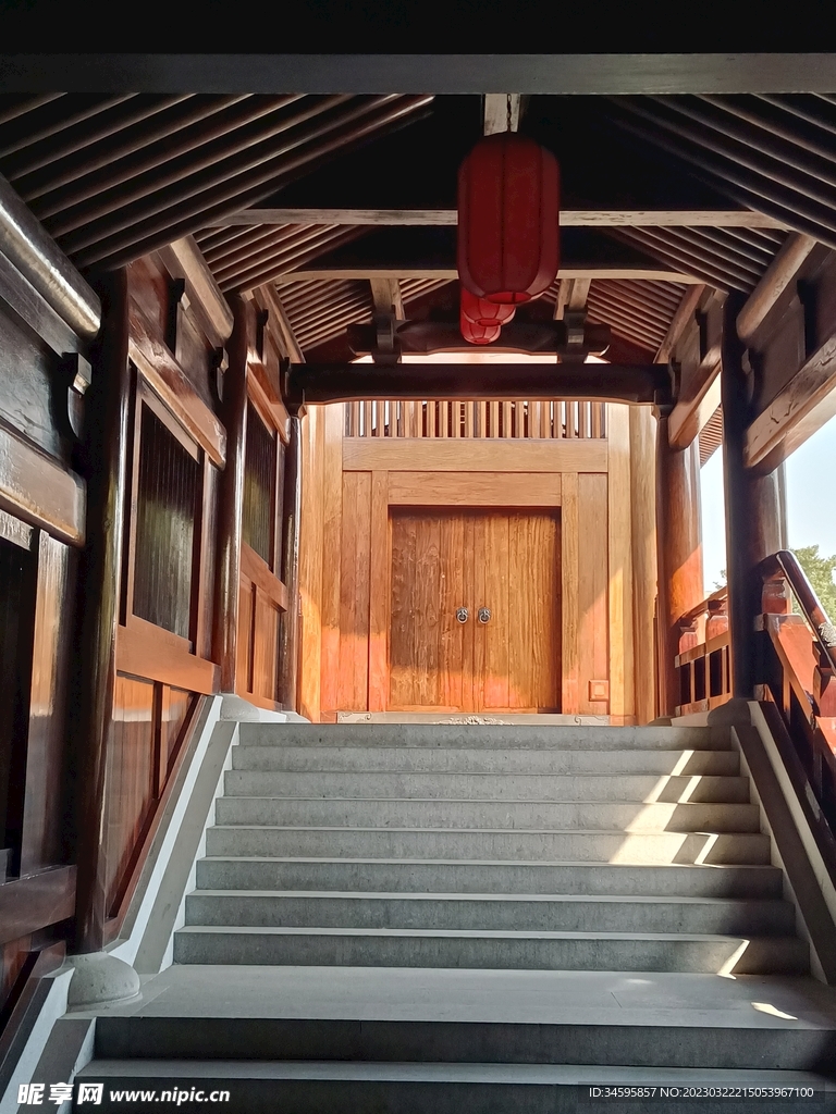 宝山寺长廊