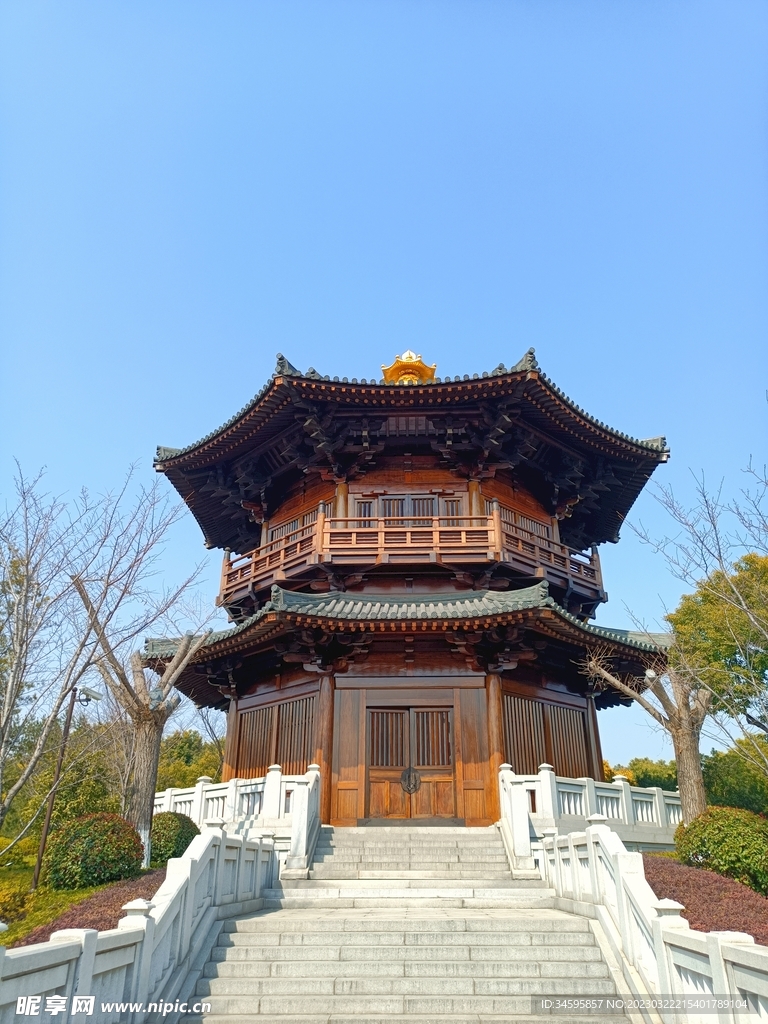 宝山寺建筑塔