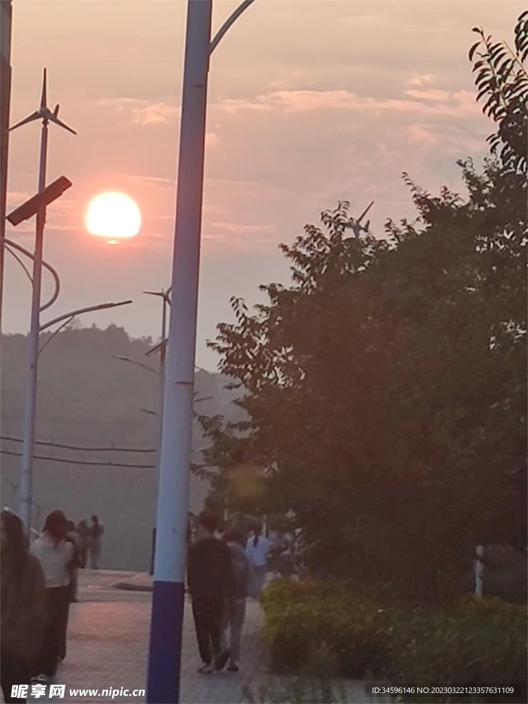 夕阳