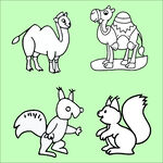 简笔画动物