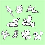 简笔画鸟类